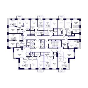 2-к квартира, вторичка, 49м2, 12/23 этаж