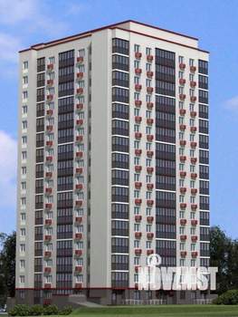 1-к квартира, строящийся дом, 36м2, 9/16 этаж