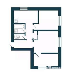 3-к квартира, вторичка, 63м2, 4/6 этаж