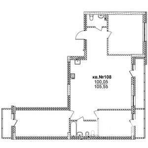 4-к квартира, вторичка, 106м2, 8/19 этаж