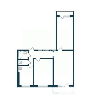 3-к квартира, вторичка, 60м2, 7/9 этаж