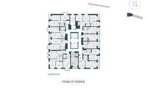 Студия квартира, вторичка, 29м2, 21/30 этаж