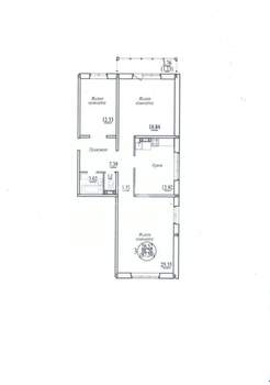 3-к квартира, вторичка, 87м2, 3/10 этаж
