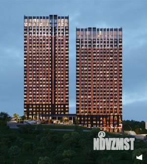 3-к квартира, строящийся дом, 65м2, 4/25 этаж