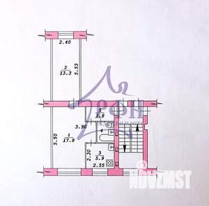 2-к квартира, вторичка, 43м2, 2/5 этаж