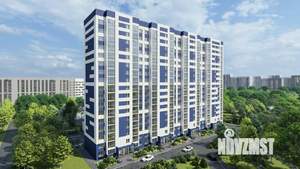 3-к квартира, строящийся дом, 87м2, 8/17 этаж