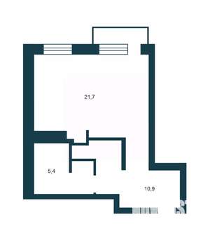 1-к квартира, вторичка, 38м2, 7/25 этаж