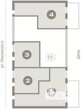 3-к квартира, вторичка, 163м2, 2/9 этаж