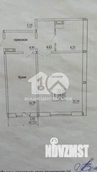 2-к квартира, вторичка, 58м2, 10/11 этаж