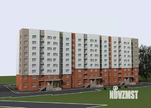 1-к квартира, строящийся дом, 25м2, 8/9 этаж