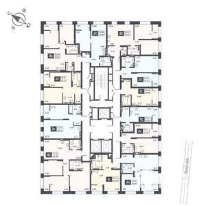 2-к квартира, вторичка, 38м2, 11/25 этаж