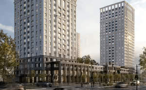 2-к квартира, строящийся дом, 51м2, 13/24 этаж