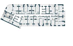 2-к квартира, вторичка, 64м2, 23/25 этаж