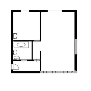 1-к квартира, вторичка, 30м2, 4/5 этаж