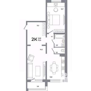 Фото квартиры на продажу (1)