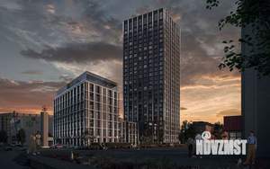 2-к квартира, вторичка, 57м2, 15/30 этаж