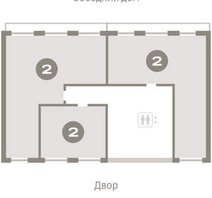 2-к квартира, вторичка, 80м2, 8/12 этаж