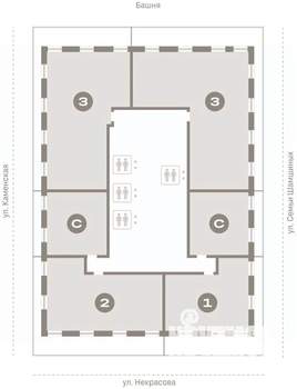 3-к квартира, вторичка, 159м2, 29/30 этаж
