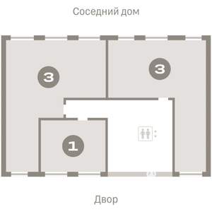 3-к квартира, вторичка, 90м2, 4/9 этаж