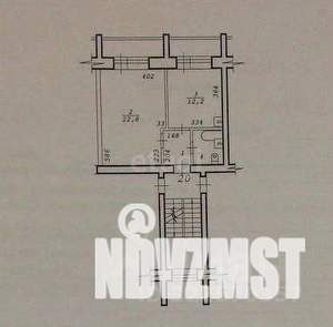 1-к квартира, вторичка, 42м2, 1/6 этаж
