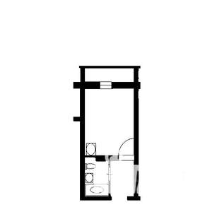 1-к квартира, вторичка, 18м2, 3/17 этаж