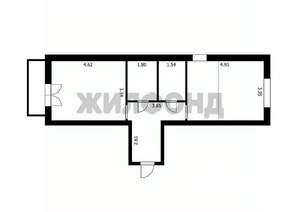 1-к квартира, вторичка, 47м2, 11/13 этаж