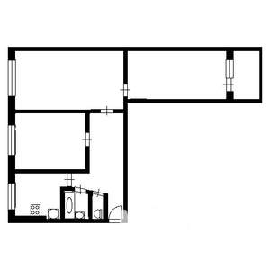 3-к квартира, вторичка, 57м2, 5/9 этаж