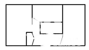 2-к квартира, вторичка, 43м2, 1/5 этаж