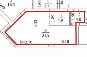 Студия квартира, вторичка, 39м2, 2/24 этаж