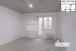 2-к квартира, вторичка, 51м2, 16/17 этаж