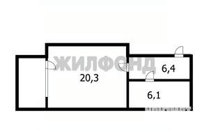 1-к квартира, вторичка, 33м2, 4/29 этаж