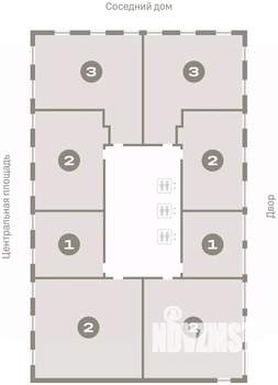 2-к квартира, вторичка, 104м2, 4/23 этаж