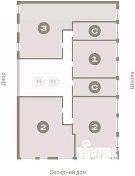 3-к квартира, вторичка, 108м2, 5/14 этаж