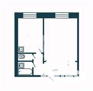 1-к квартира, вторичка, 34м2, 9/10 этаж