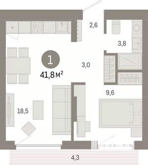 Фото квартиры на продажу (1)