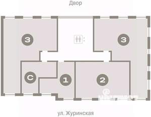 3-к квартира, вторичка, 90м2, 6/9 этаж