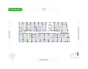1-к квартира, вторичка, 39м2, 10/14 этаж