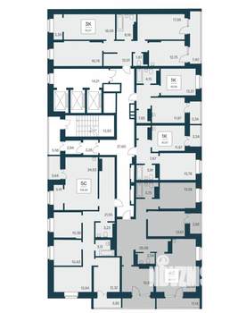 4-к квартира, вторичка, 110м2, 22/25 этаж