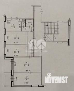 4-к квартира, вторичка, 79м2, 2/10 этаж