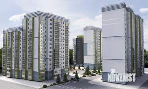 3-к квартира, строящийся дом, 75м2, 3/15 этаж
