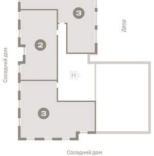 3-к квартира, вторичка, 91м2, 7/23 этаж