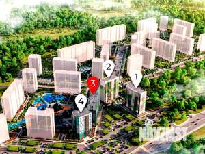 1-к квартира, вторичка, 38м2, 12/17 этаж