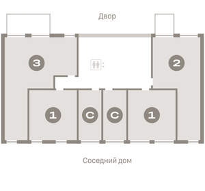 Студия квартира, вторичка, 22м2, 1/23 этаж
