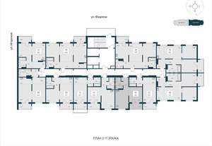 1-к квартира, вторичка, 38м2, 11/17 этаж