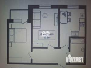2-к квартира, вторичка, 56м2, 7/14 этаж