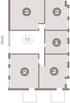 2-к квартира, вторичка, 91м2, 10/18 этаж