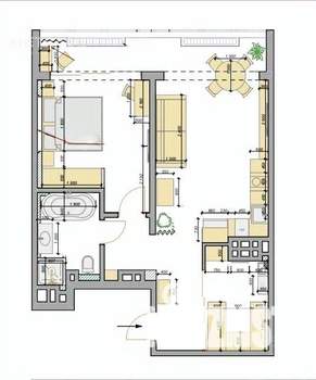2-к квартира, вторичка, 65м2, 16/17 этаж