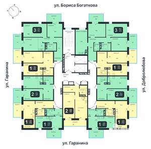Студия квартира, вторичка, 24м2, 10/17 этаж