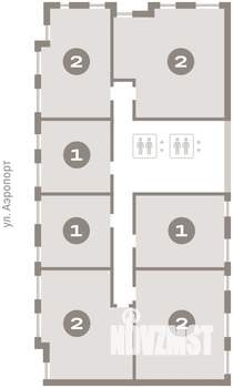 2-к квартира, вторичка, 87м2, 6/15 этаж