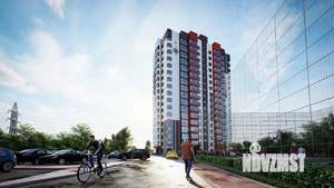 1-к квартира, строящийся дом, 29м2, 17/17 этаж